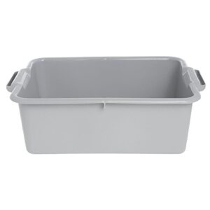 vollrath 52661 20 x 15 x 7 heavy duty gray single compartment dish box