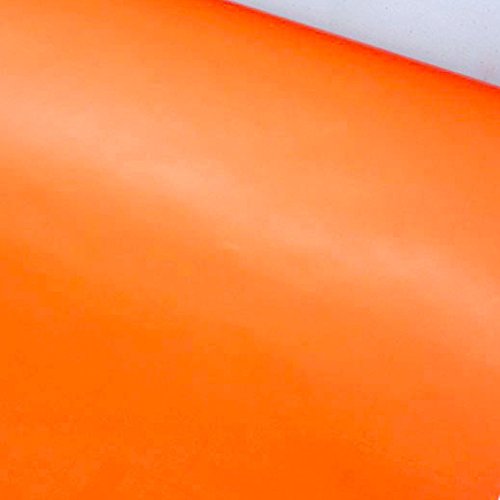 Yifely Solid Color Peel & Stick Shelf Liner Removable Drawer Paper for Covering Home Furniture School Old Lockers, Orange, 17.7 Inch by 9.8 Feet