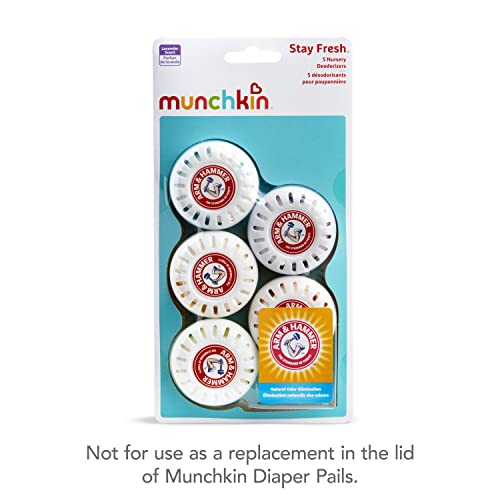 Munchkin Arm and Hammer Nursery Fresheners, Assorted Scents of Lavender or Citrus, 5 Count