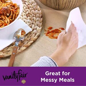 Vanity Fair Everyday Extra Absorbent Premium Paper Napkin, 960 Count, Dinner Napkin for Messy Meals