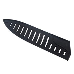 Black Plastic Kitchen Knife Blade Protector Cover for 8 Inches Knife, 8 Inch Knife sheath, 8 Inch Knife Cover Practical Black Protector For Knife Blade Kitchen Utensil