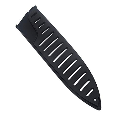 Black Plastic Kitchen Knife Blade Protector Cover for 8 Inches Knife, 8 Inch Knife sheath, 8 Inch Knife Cover Practical Black Protector For Knife Blade Kitchen Utensil