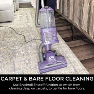 Shark NV352 Navigator Lift Away Upright Vacuum with Wide Upholstery and Crevice Tools, Lavender