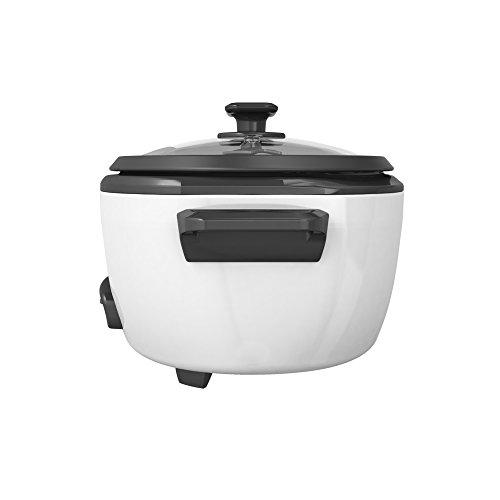 BLACK+DECKER Rice Cooker, 6-cup, White