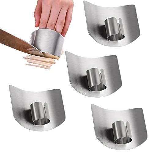 Finetaur Finger Guard, Finetaur-1, (4Pcs) Finetaur Stainless Steel Finger Protector (4Pcs)