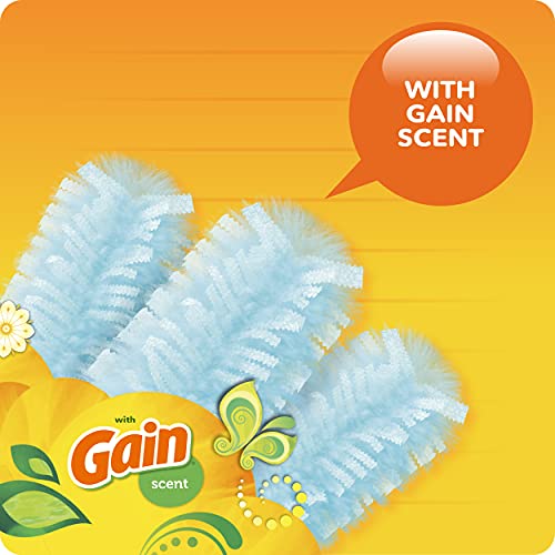 Swiffer 180 Dusters, Ceiling Fan Duster, Multi Surface Refills with Gain Scent, 18 Count