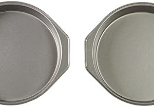 Amazon Basics Nonstick Round Baking Cake Pan, 9 Inch, Set of 2