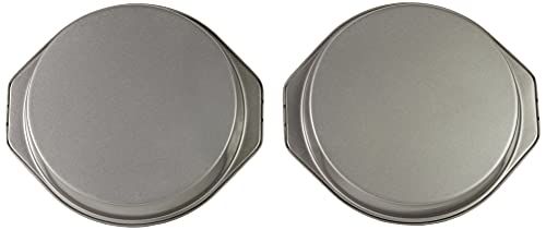 Amazon Basics Nonstick Round Baking Cake Pan, 9 Inch, Set of 2