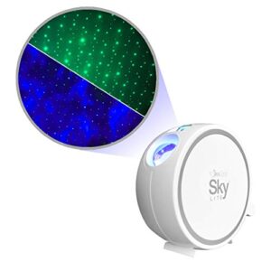 BlissLights Sky Lite - LED Laser Star Projector, Galaxy Lighting, Nebula Lamp for Gaming Room, Home Theater, Bedroom Night Light, or Mood Ambiance (Green Stars)