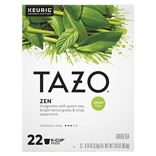 TAZO Tea K-Cups, Green Tea Zen, 22 Pods