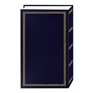 Pioneer Photo Albums STC-504 Navy Blue Photo Album, 504 Pockets 4"x6"