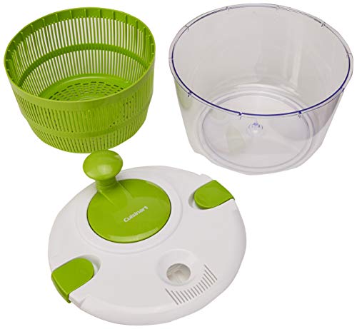 Cuisinart CTG-00-SAS 5-Quart Salad Spinner, White