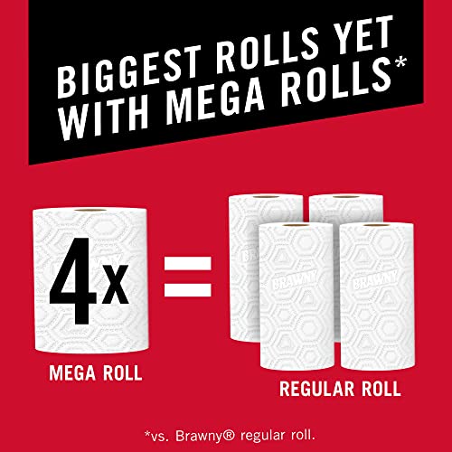 Brawny® Pick-A-Size® Paper Towels, 1 Mega Roll = 4 Regular Rolls