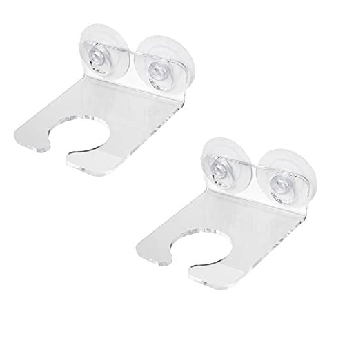 Wine glass holder, portable glass holder for acrylic bathroom and shower room, used for champagne, wine, martini, drink glass holder (2 pcs)