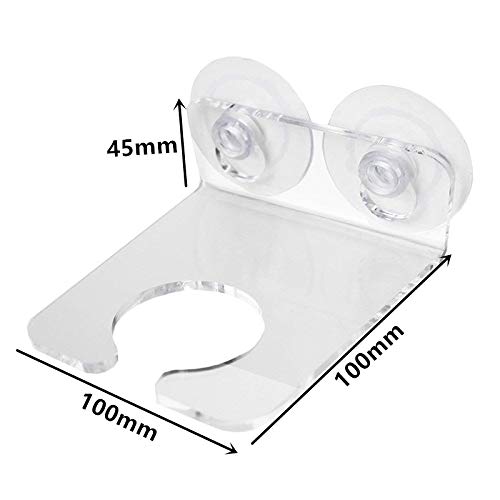 Wine glass holder, portable glass holder for acrylic bathroom and shower room, used for champagne, wine, martini, drink glass holder (2 pcs)