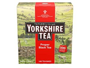 yorkshire tea taylors of harrogate, red, 100 count