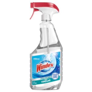 windex with vinegar glass cleaner, spray bottle, 23 fl oz