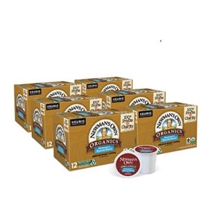 newman’s own organics special blend, single-serve keurig k-cup pods, medium roast coffee, 12 count (pack of 6) (5000053615)