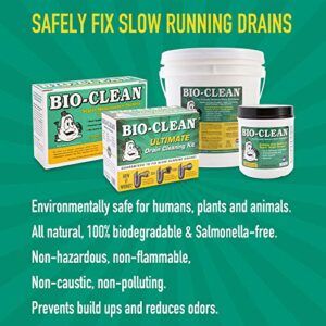 Bio-Clean Drain Septic 2# Can Cleans Drains- Septic Tanks - Grease Traps All Natural and 100% Guaranteed No Caustic Chemicals! Removes fats Oil and Grease, Completely Cleans Your System.