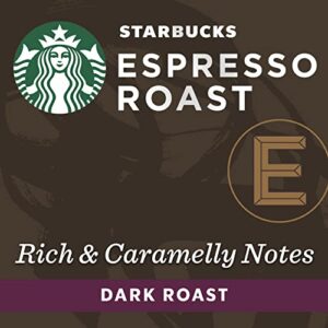 Starbucks by Nespresso Dark Roast Espresso (50-count single serve capsules, compatible with Nespresso Original Line System)