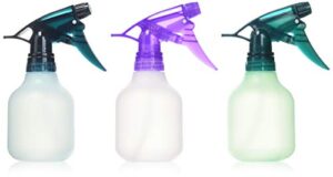 tolco empty spray bottle 8 oz. frosted assorted colors (pack of 3)