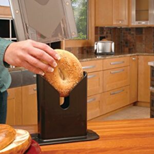 Hoan The Original Bagel Guillotine Universal Slicer, 9.25-Inch, White