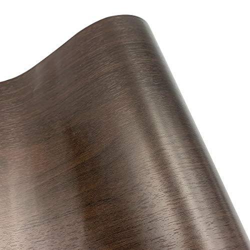 Yifasy Cabinet Liner Brown Wood Grain Self-Adhesive Shelf Paper Countertops Protector Upgrade Drawer Chest Toy Box 118x17.7 Inch