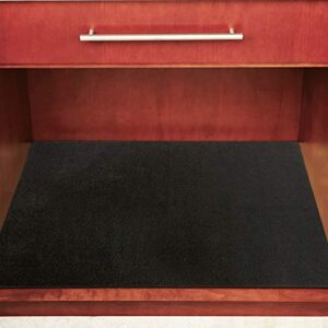 itsoft under the sink mat, premium shelf liner, cabinet liner, waterproof layer, reusable, washable 24 x 29 inches