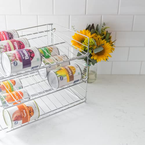 Better Houseware 1448.6 Can Rack Organizer, Chrome