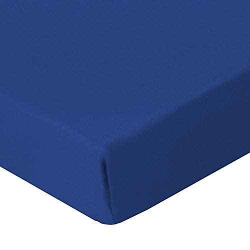 Biloban Crib Sheets for Boys 2 Pack, Fitted Crib Sheet for Standard Crib Mattress, Cozy Toddler Sheets for Boys,Machine Washable, Microfiber,Grey & Navy