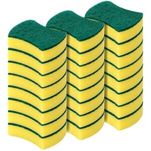 kitchen cleaning sponges,24 pack eco non-scratch for dish,scrub sponges
