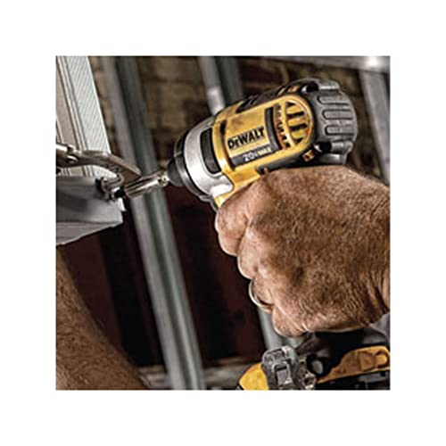 DEWALT 20V MAX Cordless Drill and Impact Driver, Power Tool Combo Kit with 2 Batteries and Charger (DCK240C2)