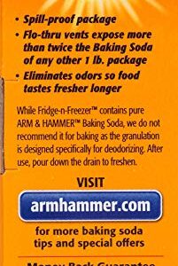 Arm & Hammer Baking Soda Fridge-n-Freezer Odor Absorber, 14 oz. - 12 Pack