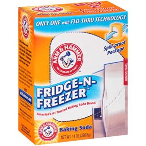 Arm & Hammer Baking Soda Fridge-n-Freezer Odor Absorber, 14 oz. - 12 Pack