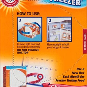 Arm & Hammer Baking Soda Fridge-n-Freezer Odor Absorber, 14 oz. - 12 Pack