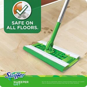 Swiffer Sweeper Wet Mopping Cloths, Multi-Surface Floor Cleaner with Gain Original Scent, 24 Count