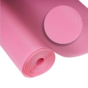 elastpro eva useful and multipurpose anti slip mat/sheet for fridge, bathroom, kitchen, drawer, shelf liner (pink, 11.8 inch x 59.05 inch)