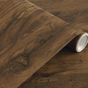 faux wood grain contact paper self adhesive vinyl self adhesive shelf liner drawer furniture countertop cabinet sticker 16″ x 78.7″