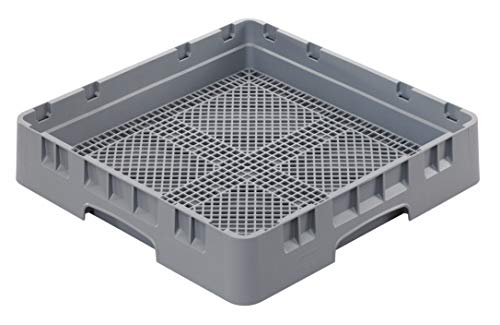 Cambro FR258 Cack Soft Gray Polypropylene Full Size Flatware Rack