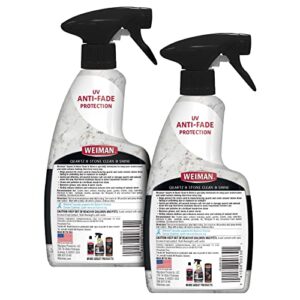 Weiman Quartz Countertop Cleaner and Polish (2 Pack) Clean and Shine Your Quartz Countertops Islands and Stone Surfaces with Ultra Violet Protection