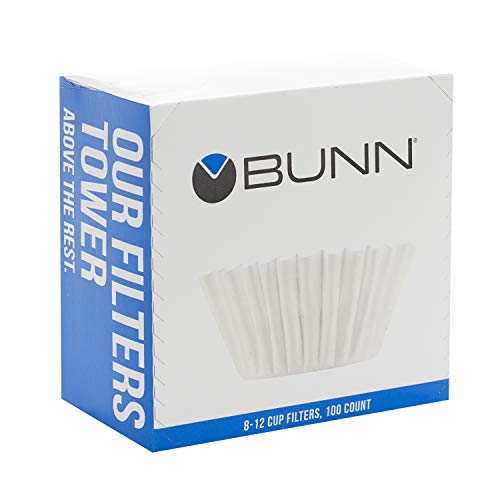 BUNN 8-12 Cup Coffee Filters, 6 each, 100ct