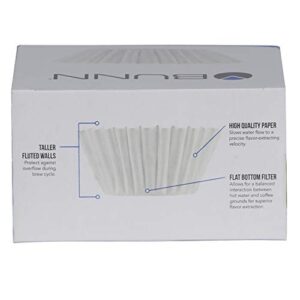 BUNN 8-12 Cup Coffee Filters, 6 each, 100ct