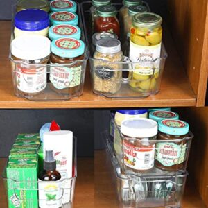 Simple Houseware Stackable Can Rack Organizer + Kitchen Bin Organizer