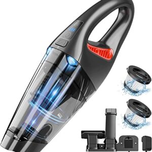 IMINSO Handheld Vacuum Cordless Car Vacuum with 9000PA, Lightweight Rechargeable Hand Vacuum Cordless with LED, Portable Mini Vacuum,Held Vacuum Cleaner for Car/Home