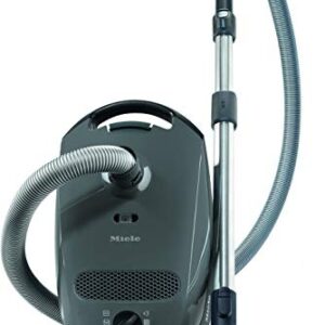 Miele Classic C1 Pure Suction Bagged Canister Vacuum, Graphite Grey - Portable, Household