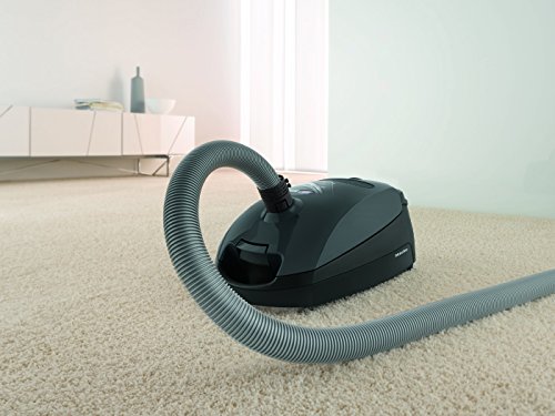 Miele Classic C1 Pure Suction Bagged Canister Vacuum, Graphite Grey - Portable, Household