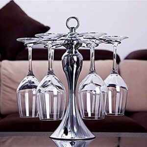 Wine Glass Rack Home Wine Rack Wine Glass Rack Hanging Upside Down Wine Cabinet Wine Rack Goblet Rack Ornaments(2 Pcs）