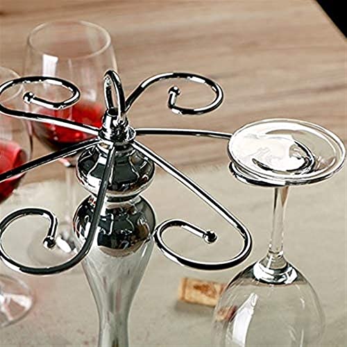 Wine Glass Rack Home Wine Rack Wine Glass Rack Hanging Upside Down Wine Cabinet Wine Rack Goblet Rack Ornaments(2 Pcs）