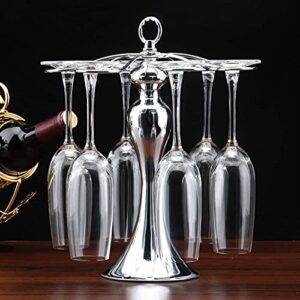 Wine Glass Rack Home Wine Rack Wine Glass Rack Hanging Upside Down Wine Cabinet Wine Rack Goblet Rack Ornaments(2 Pcs）