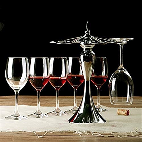 Wine Glass Rack Home Wine Rack Wine Glass Rack Hanging Upside Down Wine Cabinet Wine Rack Goblet Rack Ornaments(2 Pcs）